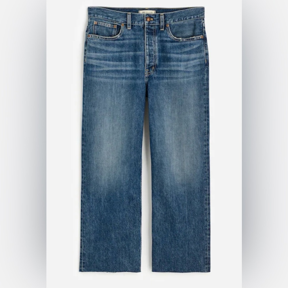 Madewell Low Slung Denim in Croswell Wash 25